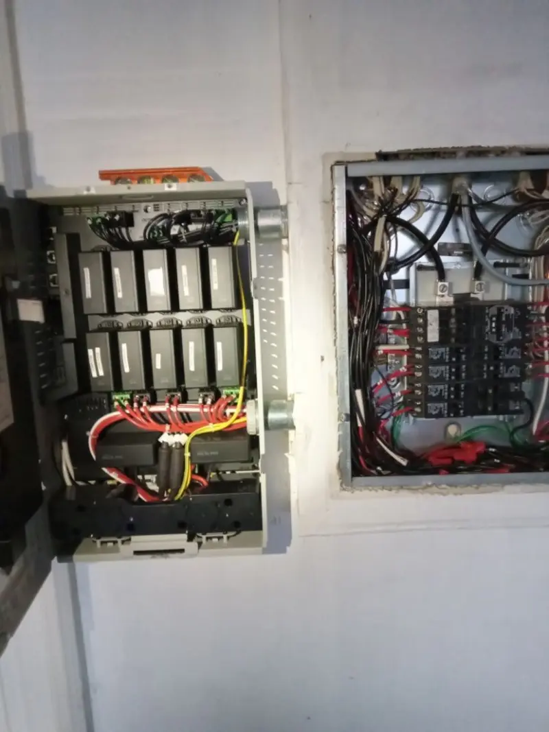 Electrical panel upgrade completed for Electrical Inspection in Northwoods
